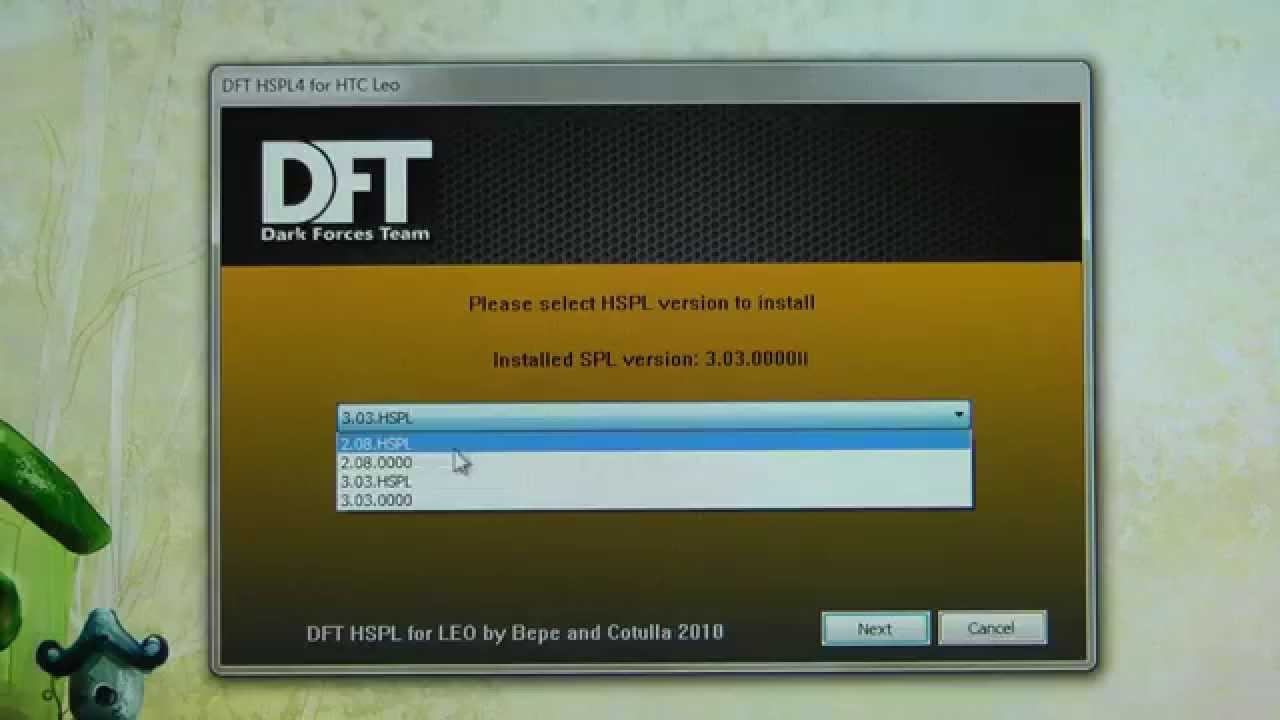 dft windows installer for htc hd2 free download